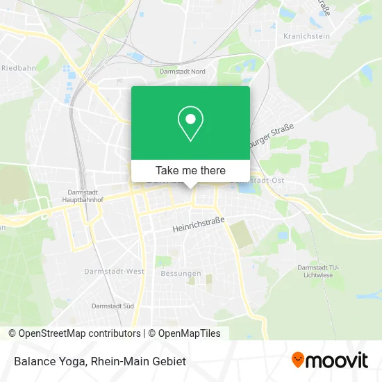 Balance Yoga map