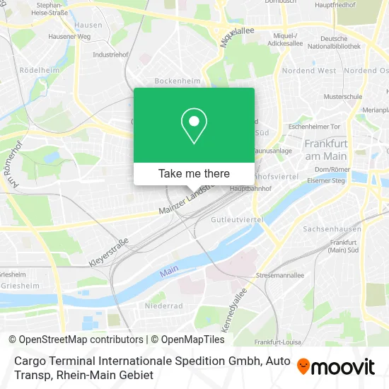 Cargo Terminal Internationale Spedition Gmbh, Auto Transp map