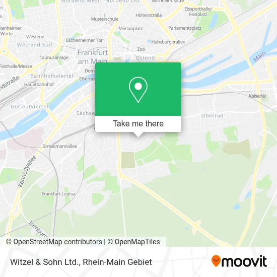 Witzel & Sohn Ltd. map