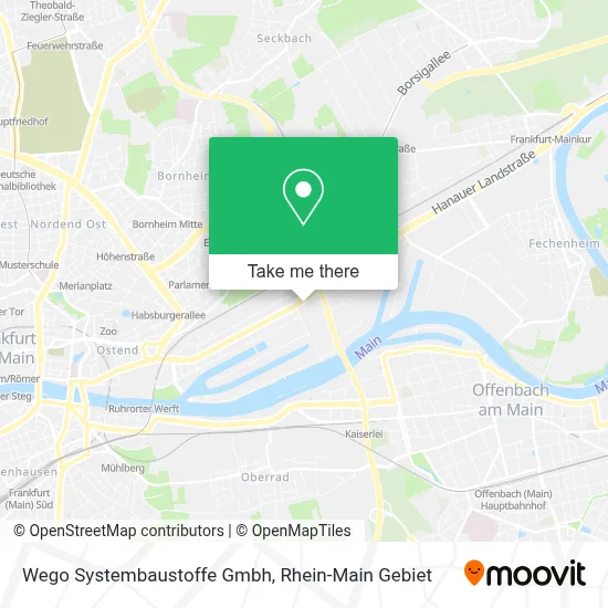 Wego Systembaustoffe Gmbh map