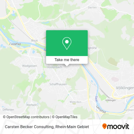 Carsten Becker Consulting map