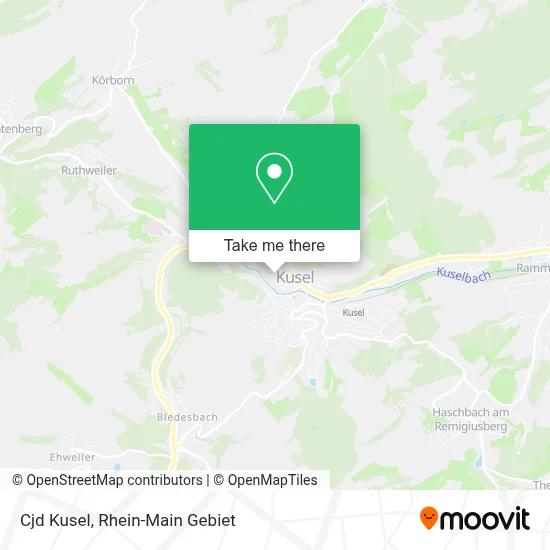 Cjd Kusel map