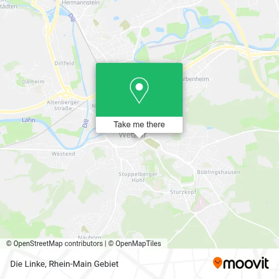 Die Linke map