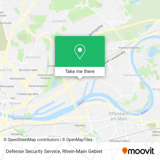 Defense Security Service map