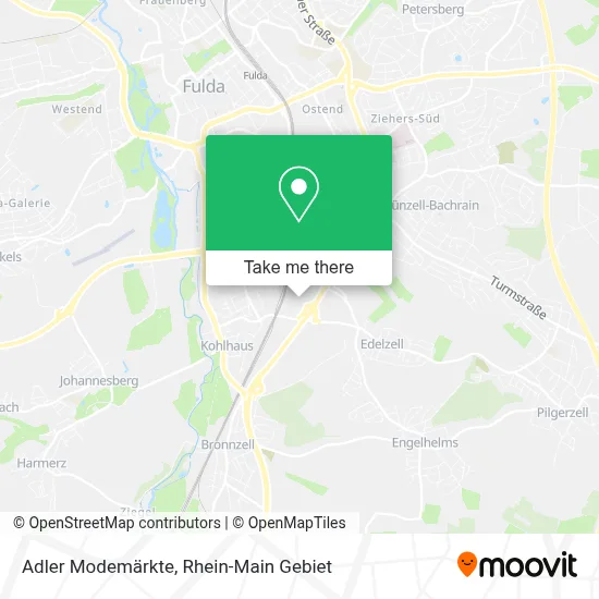 Adler Modemärkte map