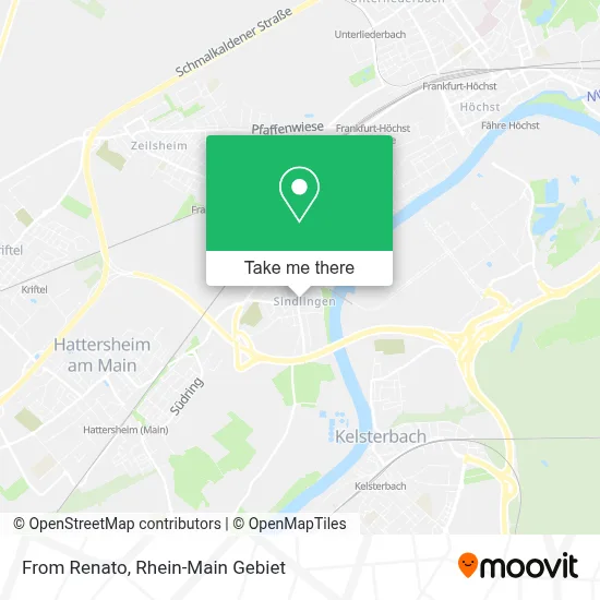 Da Renato map