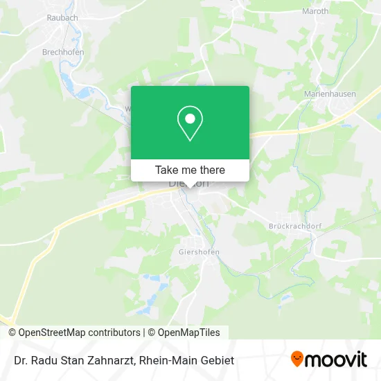 Dr. Radu Stan Zahnarzt map