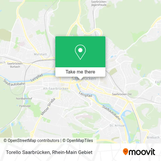 Torello Saarbrücken map