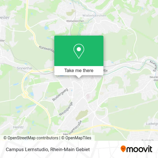 Campus Lernstudio map