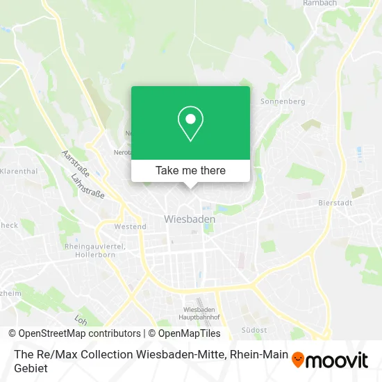 The Re / Max Collection Wiesbaden-Mitte map