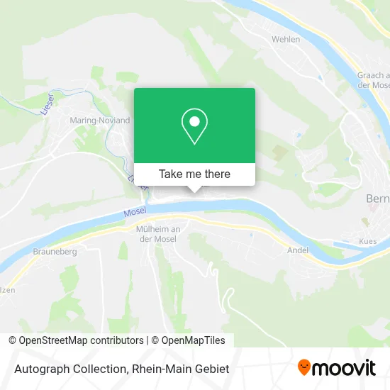 Autograph Collection map