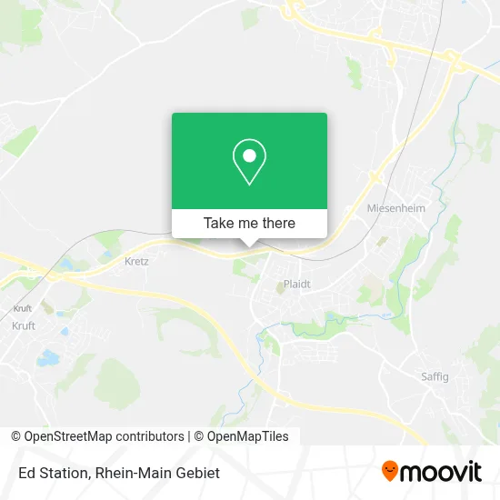 Ed Station map