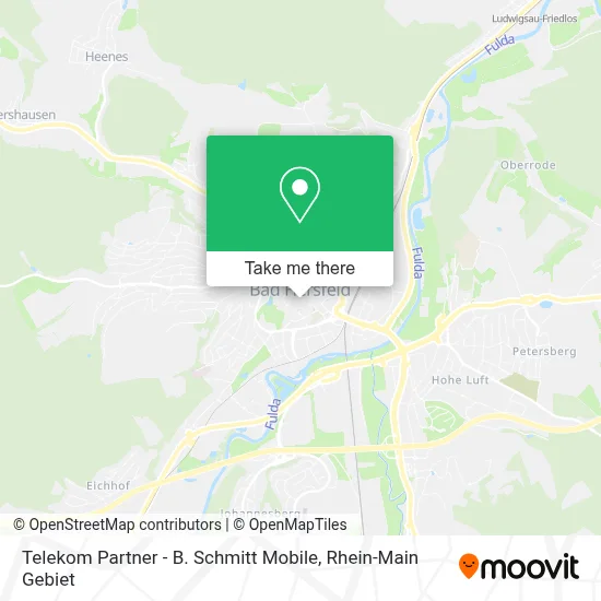 Telekom Partner - B. Schmitt Mobile map