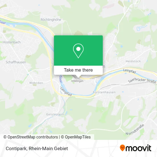 Contipark map