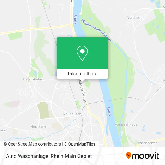 Auto Waschanlage map