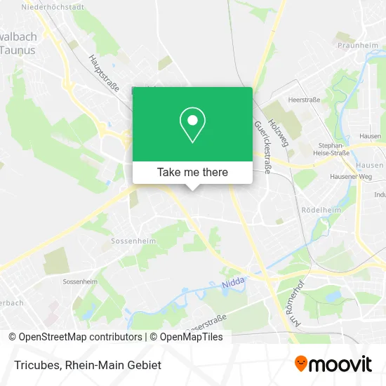 Tricubes map