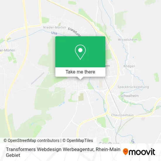Transformers Webdesign Werbeagentur map
