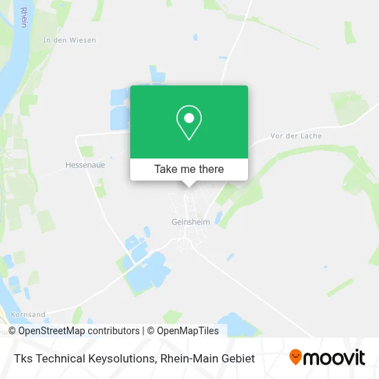 Tks Technical Keysolutions map
