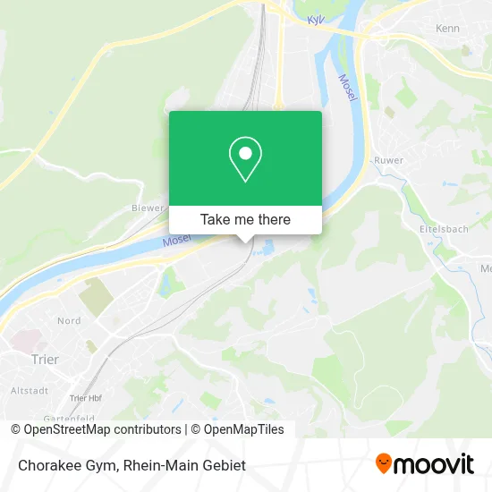 Chorakee Gym map