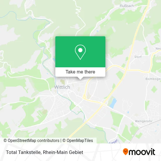 Total Tankstelle map