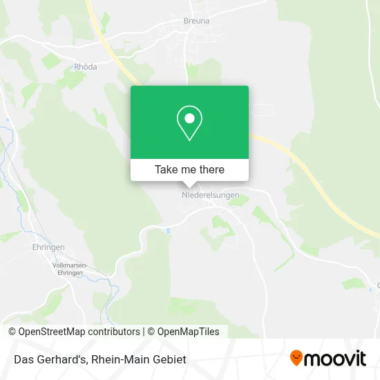Das Gerhard's map