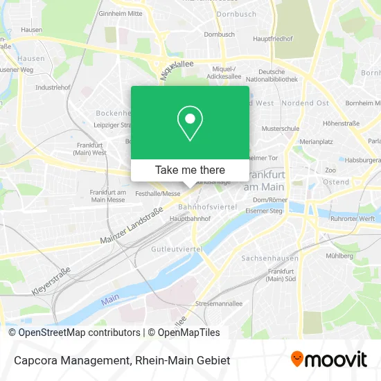 Capcora Management map