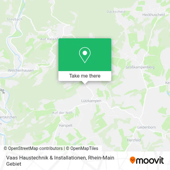 Vaas Haustechnik & Installationen map