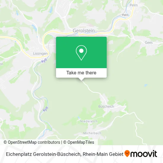 Eichenplatz Gerolstein-Büscheich map