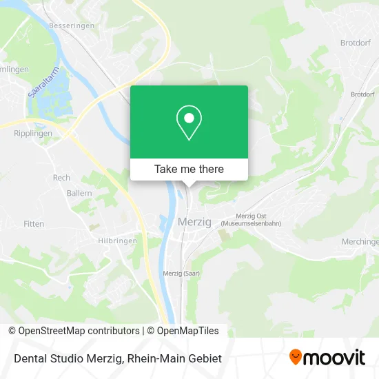 Dental Studio Merzig map