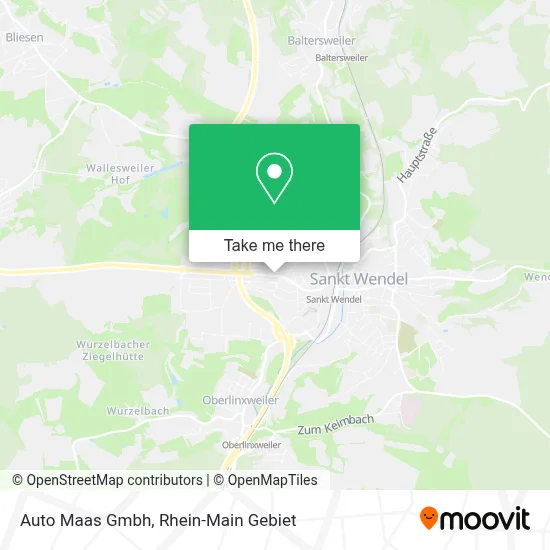 Auto Maas Gmbh map