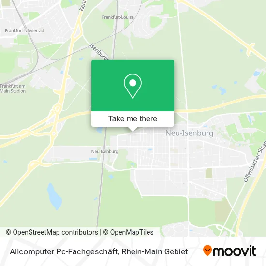 Allcomputer Pc-Fachgeschäft map