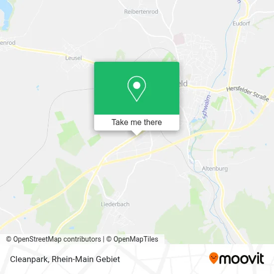 Cleanpark map
