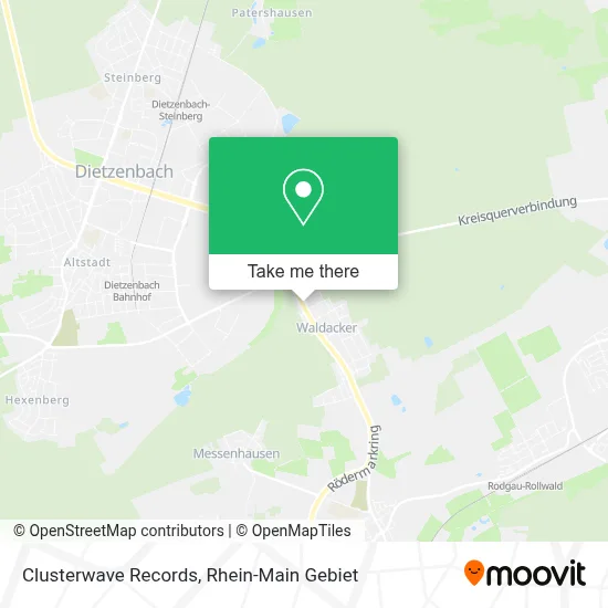 Clusterwave Records map