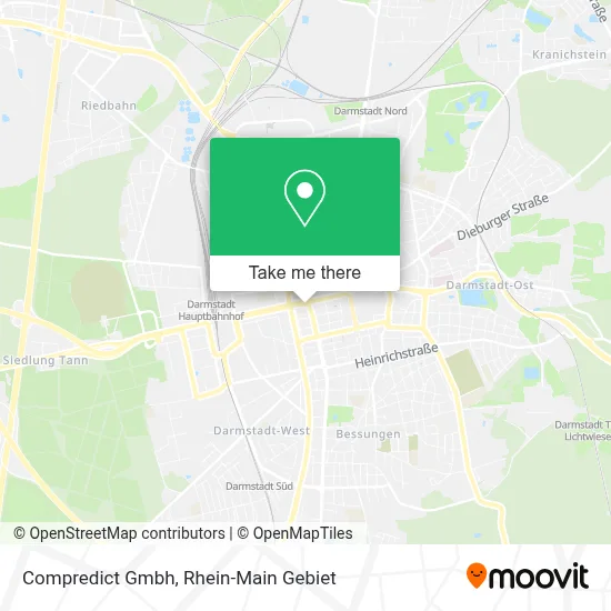 Compredict Gmbh map