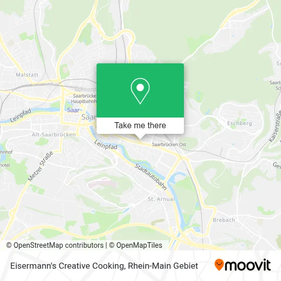 Eisermann's Creative Cooking map