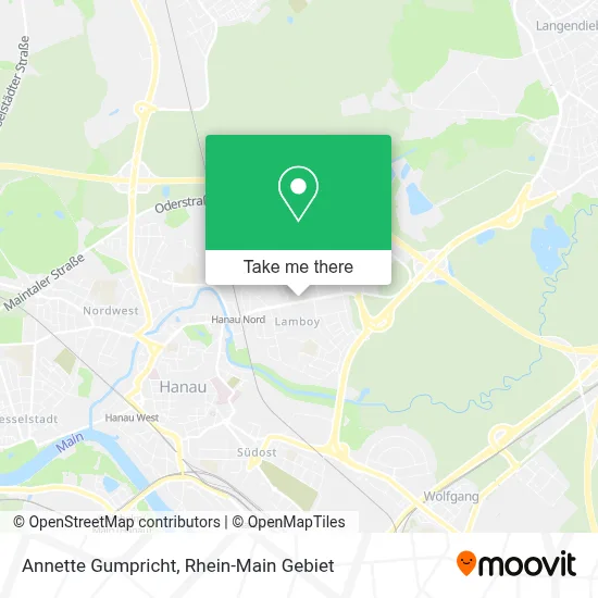 Annette Gumpricht map
