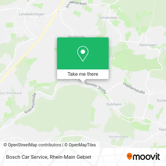 Bosch Car Service map