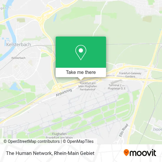 The Human Network map