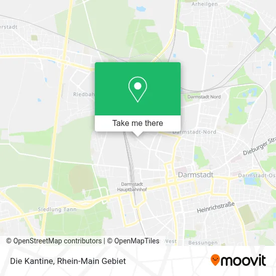 Die Kantine map