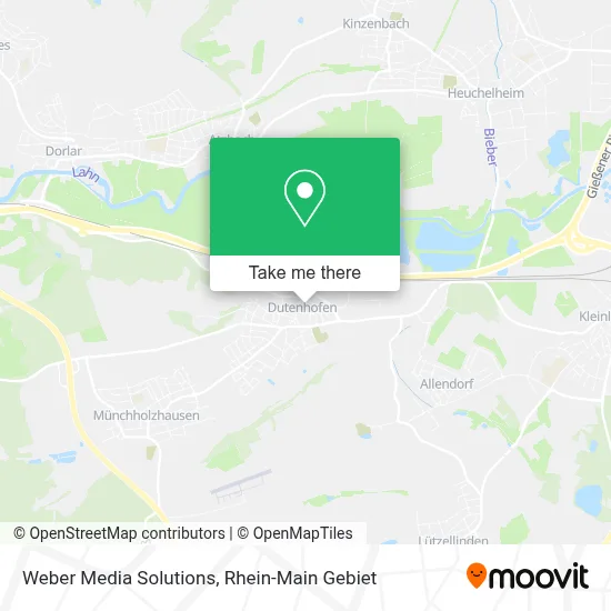 Weber Media Solutions map