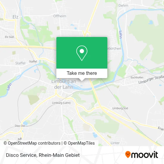 Disco Service map