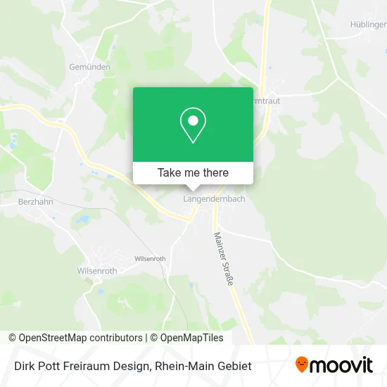 Dirk Pott Freiraum Design map