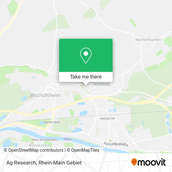 Ag-Research map