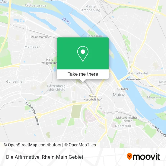 Die Affirmative map