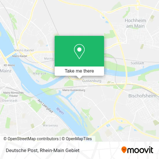 Deutsche Post map