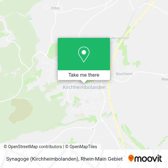 Synagoge (Kirchheimbolanden) map