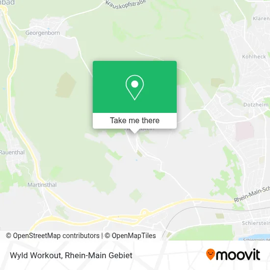 Wyld Workout map