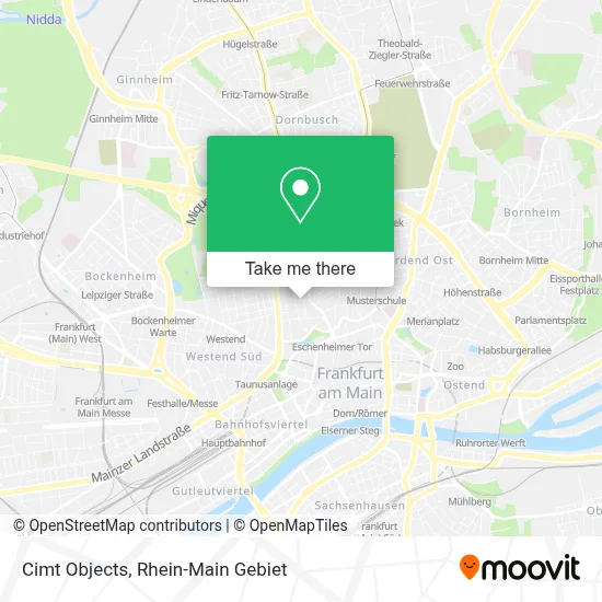 Cimt Objects map