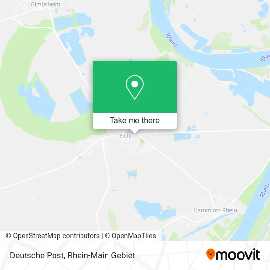 Deutsche Post map