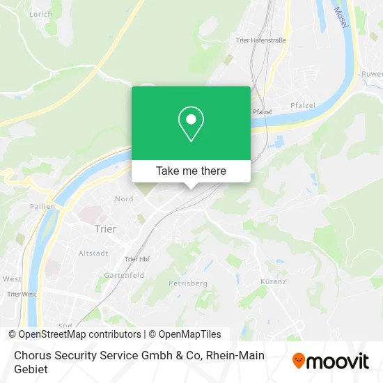 Chorus Security Service Gmbh & Co map